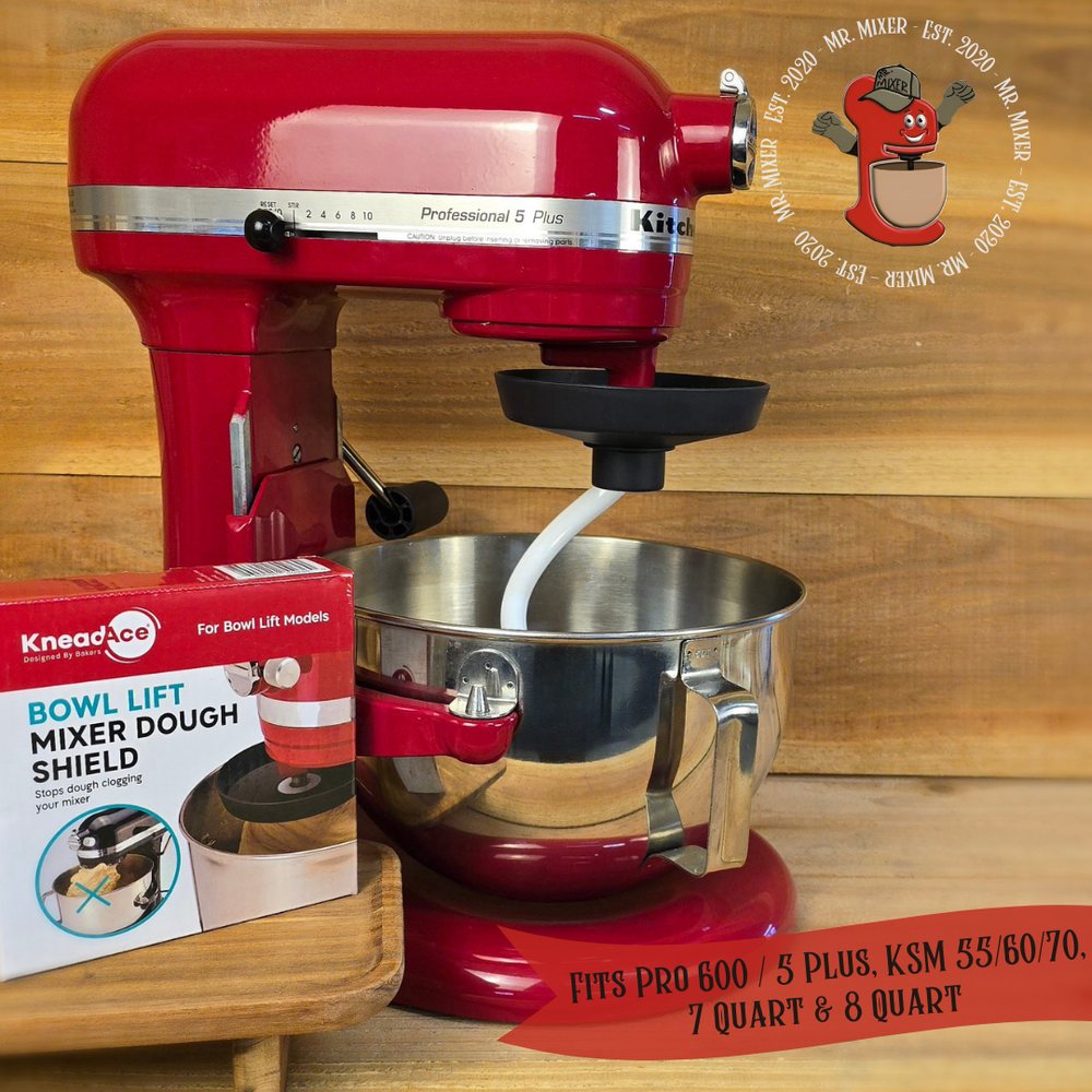 Bowl Lift Mixer Dough Shield by KneadAce (Pro 600/5plus